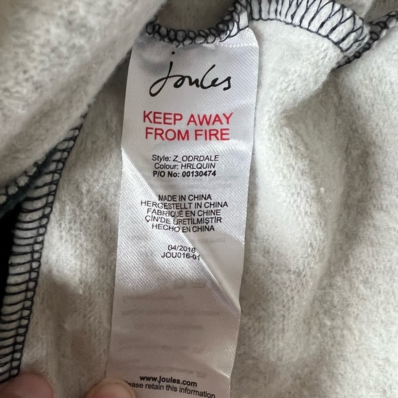 🆕 EUC Joules “Dale” colorblock 1/4 zip pullover - Picture 5 of 9